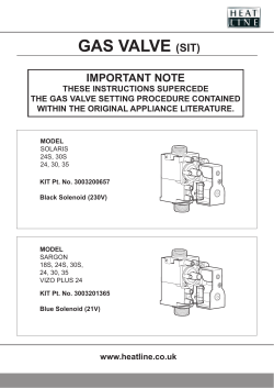 gas valve (sit)