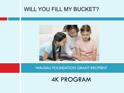 parents (and teachers) need to fill a child`s bucket of self