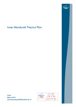 Inner Mandurah Precinct Plan