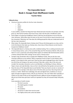 Escape from Wolfhaven Castle