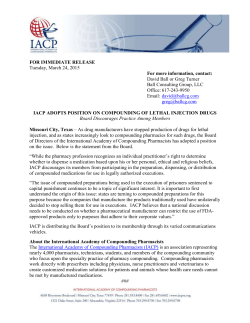 International Academy of Compounding Pharmacists