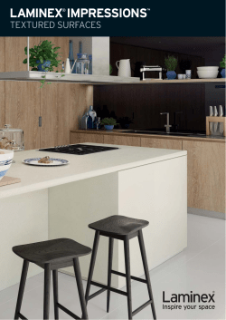 Laminex Impressions textured surfaces