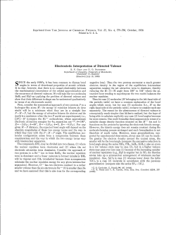 Electrostatic Interpretation of Directed Valence