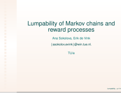 Lumpability of Markov chains and reward processes