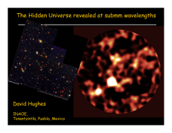 The Hidden Universe revealed at submm wavelengths