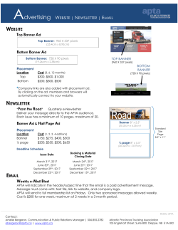 Advertising WEBSITE | NEWSLETTER | EMAIL