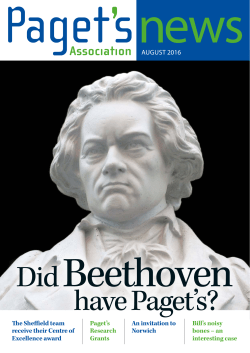 AUGUST 2016 The Sheffield team receive their Centre of