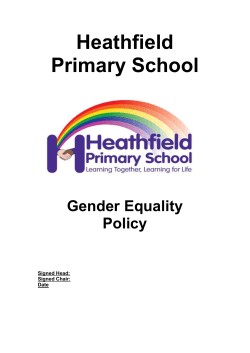introduction - Heathfield Primary School