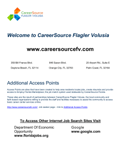 Career Planner - CareerSource Flagler Volusia
