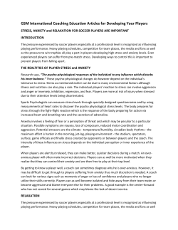 GSM International Coaching Education Articles for Developing Your