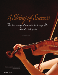 The big competition with the low profile celebrates 40 years