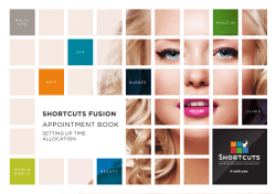 Shortcuts Fusion - Setting Up Time Allocation