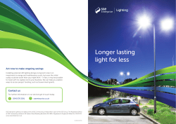 Longer lasting light for less
