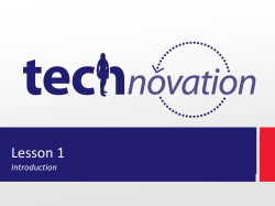 Slide 1 - Technovation