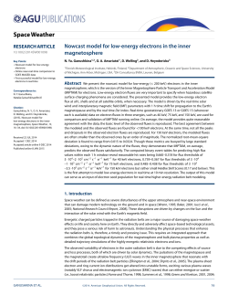 Nowcast model for low-energy electrons in the inner magnetosphere