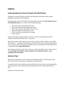 PARETO - Visokio Forums