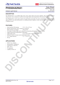 PH5504A2NA1 Data Sheet