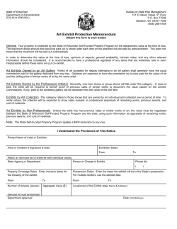 State of Wisconsin - Wisconsin Department of Administration