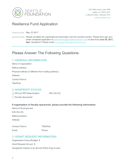 Authorized Signature of Applicant / Organization