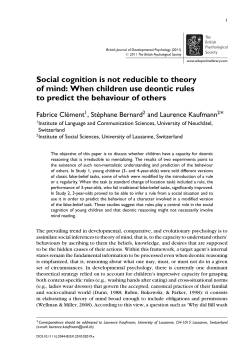 Social cognition is not reducible to theory of mind