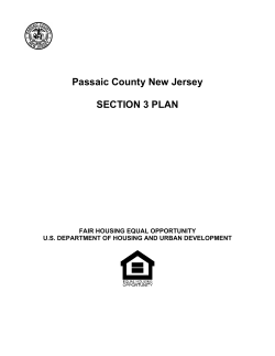 section 3 plan - Passaic County