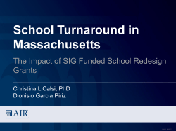 Tips for Using This Template - Society for Research on Educational