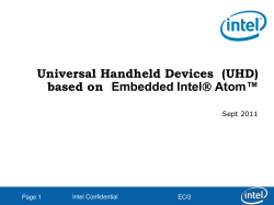 Universal Handheld Devices