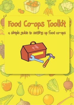 Food co-ops toolkit - Co