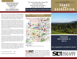 parks recreation - Salt Lake County