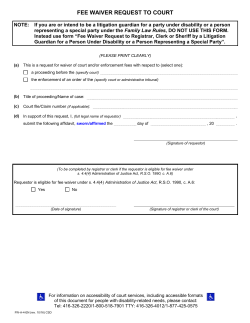 FW-A 4 EN CSD (rev. 11/05)