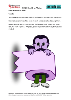 Body Surface Area (BSA)