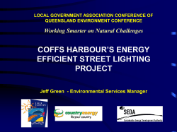 Coffs Harbour City Council Energy Efficiency Program