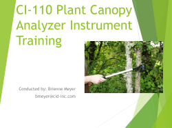 CI-110 Technical Training