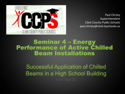Energy Performance of Active Chilled Beam