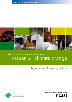 carbon and climate change