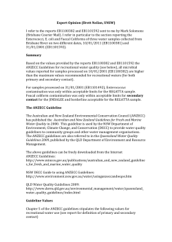 Expert Opinion (Brett Neilan, UNSW) I refer to the reports