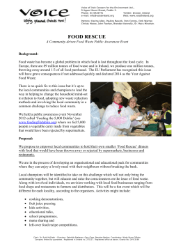 food rescue shortened