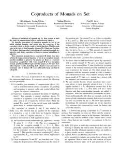 Coproducts of Monads on Set