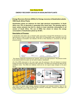 SA-SC - South Cape - ERDs for desalination plants