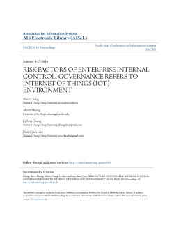 risk factors of enterprise internal control