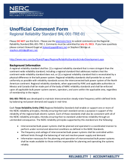 Unofficial Comment Form