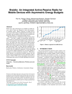 Braidio: An Integrated Active-Passive Radio for Mobile Devices with