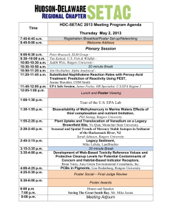 Meeting Program - HDC