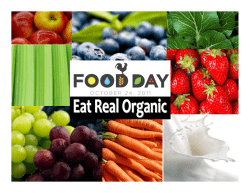 Eating Organic