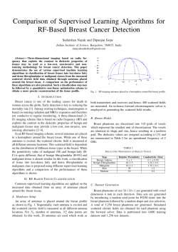 Comparison of Supervised Learning Algorithms for RF