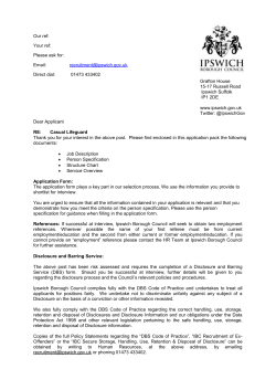 Lifeguard - Ipswich Borough Council