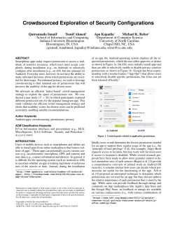 SIGCHI Conference Proceedings Format
