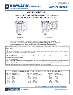 SP1091LX - Hayward Pools