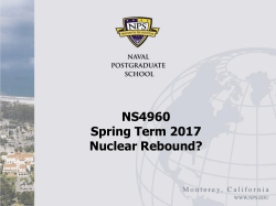Nuclear Rebound?