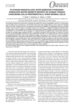 platinum nanocolloid-supplemented hydrogen